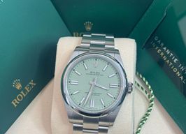 Rolex Oyster Perpetual 41 134300 (2025) - Green dial 41 mm Steel case