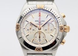 Breitling Chronomat 42 IB0134101G1A1 (2022) - Zilver wijzerplaat 42mm Goud/Staal
