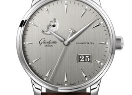 Glashütte Original Senator Excellence 1-36-04-03-02-02 (2024) - Zilver wijzerplaat 40mm Staal