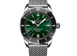 Breitling Superocean Heritage II 42 AB2010121L1A1 (2023) - Groen wijzerplaat 42mm Staal