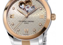 Frederique Constant Ladies Automatic Double Heart Beat FC-310LGDHB3B2B (2026) - Grey dial 36 mm Steel case