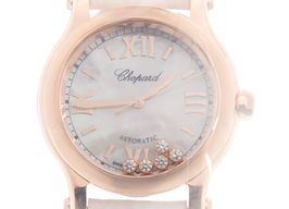 Chopard Happy Sport 274893-5009 (2022) - Pearl dial 30 mm Rose Gold case