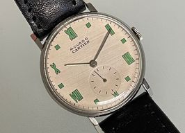 Cartier Vintage Unknown (1960) - Black dial 33 mm Steel case