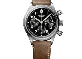 Longines Avigation L2.816.4.53.2 (2024) - Zwart wijzerplaat 41mm Staal