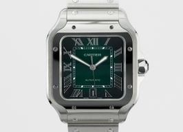 Cartier Santos WSSA0062 (2024) - Groen wijzerplaat 40mm Staal