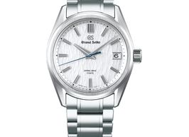 Grand Seiko Evolution 9 Collection SLGA009 (2024) - Wit wijzerplaat 41mm Staal