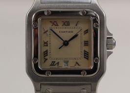 Cartier Santos Galbée 1564 (Unknown (random serial)) - White dial 29 mm Steel case