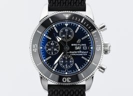 Breitling Superocean Heritage II Chronograph A13313121B1S1 (2018) - Zwart wijzerplaat 44mm Staal