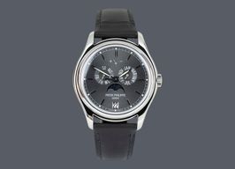 Patek Philippe Annual Calendar 5146P-001 (2007) - Grijs wijzerplaat 39mm Platina