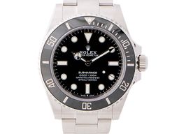 Rolex Submariner No Date 124060 (2023) - Zwart wijzerplaat 41mm Staal