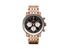 Breitling Navitimer 1 B01 Chronograph RB0138211B1R1 (2024) - Zwart wijzerplaat 43mm Roodgoud