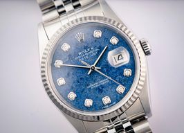 Rolex Datejust 36 16234 (2004) - Blue dial 36 mm Steel case