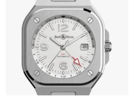 Bell & Ross BR 05 BR05G-SI-ST/SRB (2024) - White dial 41 mm Steel case