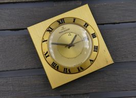 Jaeger-LeCoultre Vintage 60's vintage desk alarm clock travel Jaeger-LeCoultre Memovox  serviced -