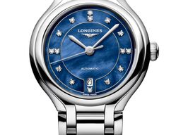 Longines PrimaLuna L8.123.4.97.6 (2026) - Blue dial 30 mm Steel case