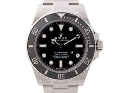 Rolex Submariner No Date 124060 (2024) - Zwart wijzerplaat 41mm Staal