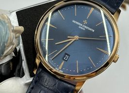 Vacheron Constantin Patrimony 85180/000R-B515 (2022) - Blue dial 40 mm Rose Gold case