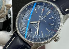 Breitling Navitimer A17326161C1P3 (2023) - Blauw wijzerplaat 41mm Staal