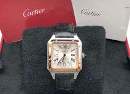 Cartier Santos Dumont W2SA0011 (2023) - Zilver wijzerplaat 44mm Staal