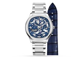 Breguet Reine de Naples G0A45004 (2023) - Blue dial 42 mm Steel case