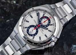 IWC Big Ingenieur Chronograph IW378404 (2014) - Wit wijzerplaat 46mm Staal