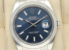 Rolex Datejust 41 126300 (2025) - Blauw wijzerplaat 41mm Staal