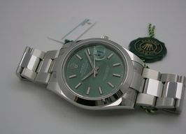 Rolex Datejust 41 126300 (2024) - Green dial 41 mm Steel case