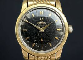 Omega Seamaster C 2576-1 (1952) - Black dial 34 mm Gold/Steel case