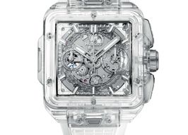 Hublot Square Bang 821.JX.0120.RT (2024) - Transparant wijzerplaat 42mm Keramiek