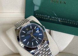 Rolex Datejust 41 126300 (2025) - Blauw wijzerplaat 41mm Staal