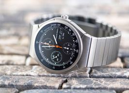 IWC Porsche Design IW3702 (Onbekend (willekeurig serienummer)) - Zwart wijzerplaat 42mm Titanium