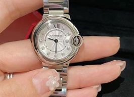 Cartier Ballon Bleu 28mm W4BB0029 (2023) - White dial 29 mm Steel case