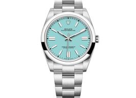 Rolex Oyster Perpetual 41 124300 (2021) - Blue dial 41 mm Steel case