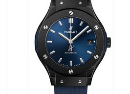 Hublot Classic Fusion Blue 565.CM.7170.RX (2025) - Blauw wijzerplaat 38mm Keramiek