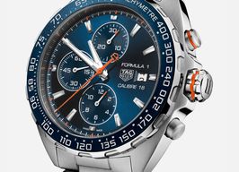 TAG Heuer Formula 1 CAZ201G.BA0876 (2024) - Blauw wijzerplaat 44mm Staal