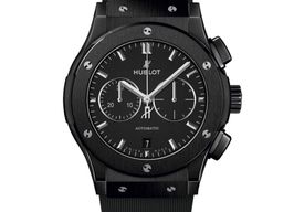 Hublot Classic Fusion Chronograph 541.CM.1171.RX (2024) - Zwart wijzerplaat 42mm Keramiek