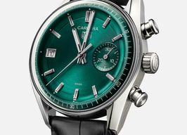 TAG Heuer Carrera CBS2211.FC6545 (2024) - Groen wijzerplaat 39mm Staal