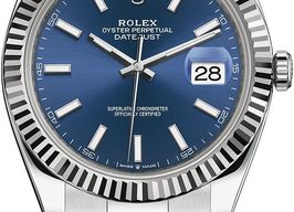 Rolex Datejust 41 126334 (2016) - Blue dial 41 mm Steel case