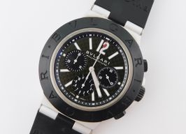 Bulgari Diagono AC44TA (2000) - Black dial 44 mm Aluminium case