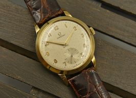 Omega Vintage Omega tresor ref. 2684 solid gold 14k 36mm cal. 266 (1952) - Unknown dial 36 mm Yellow Gold case