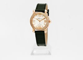 Chopard Happy Sport 274893-5012 (2024) - Wit wijzerplaat 30mm Roségoud