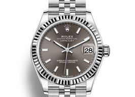 Rolex Datejust 31 278274 (2022) - Grey dial 31 mm Steel case