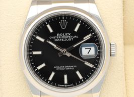 Rolex Datejust 36 126200 (2021) - Zwart wijzerplaat 36mm Staal