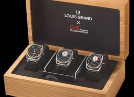 Louis Erard Unknown 75357TT02.BTT88 (2021) - Zwart wijzerplaat 40mm Titanium