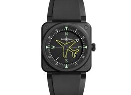 Bell & Ross BR 03 BR03A-CPS-CE/SRB (2024) - Zwart wijzerplaat 42mm Keramiek