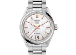 TAG Heuer Carrera Lady WBN231C.BA0001 (2025) - Wit wijzerplaat 36mm Staal