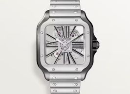 Cartier Santos WHSA0027 (2023) - Transparant wijzerplaat 40mm Staal