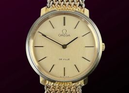 Omega De Ville 111.0107 (1974) - Gold dial 32 mm Gold/Steel case