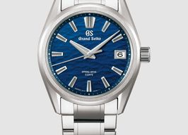 Grand Seiko Evolution 9 Collection SLGA019 (2023) - Blauw wijzerplaat Onbekend Staal