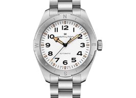 Hamilton Khaki Field H70315110 (2025) - White dial 41 mm Steel case